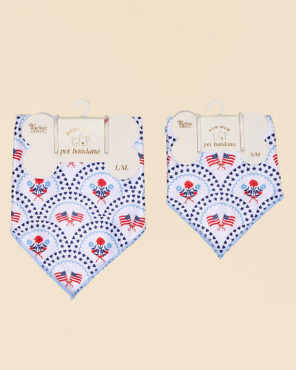 All American Darling Bow-Wow Pet Bandana