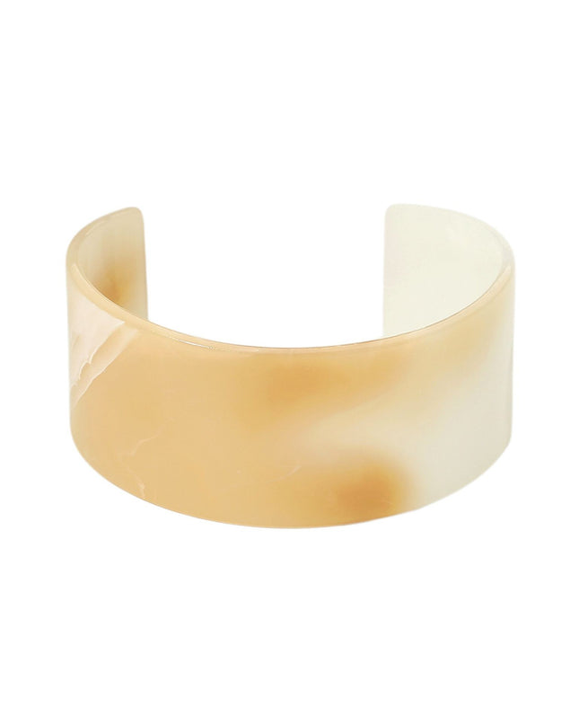 Marbled Resin Cuff Bracelet