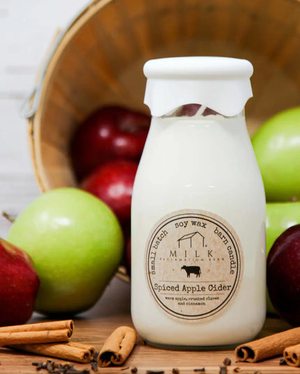 Spiced Apple Cider Bottle Candle