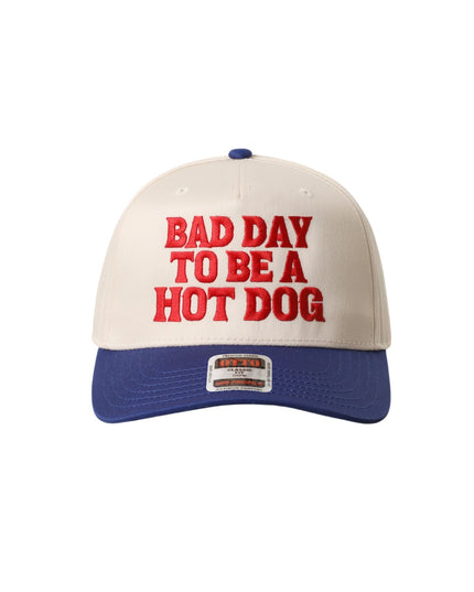 Bad Day To Be A Hot Dog Embroidered Two Tone Trucker Hat