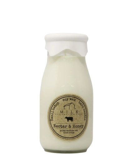 Nectar & Honey Milk Bottle Candle
