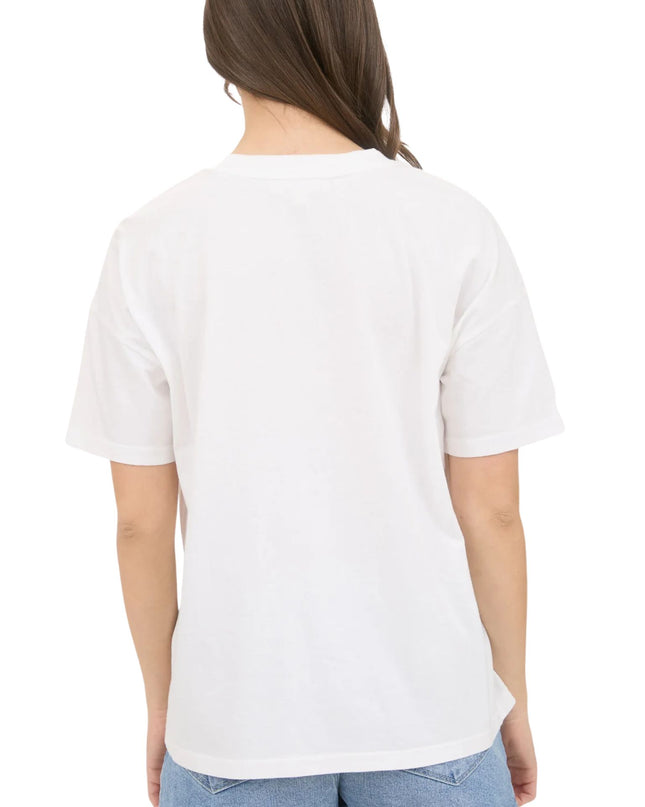 Drop Shoulder Short Sleeve Top