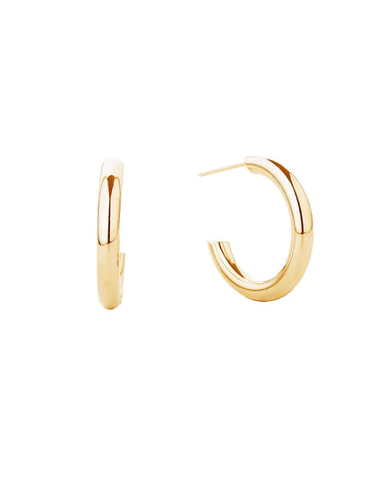 Classic 0.8" Hoop Earrings