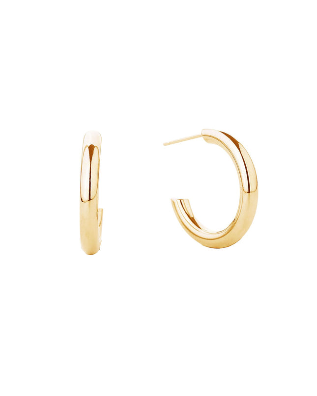 Classic 0.8" Hoop Earrings