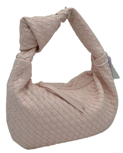 Knot Woven Shoulder Bag