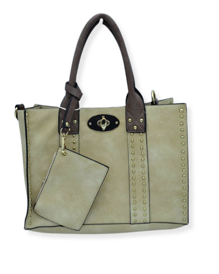 Studded Detail Handbag