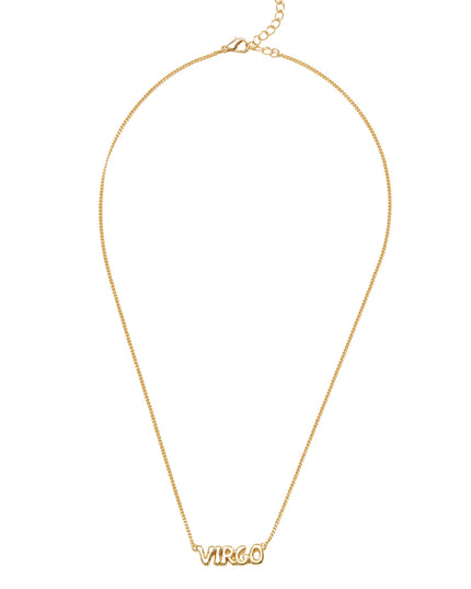 Zodiac Bubble Pendant Necklace