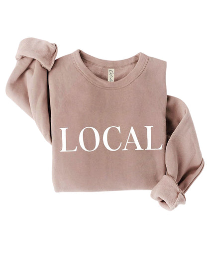 Local Thin Font Graphic Crew