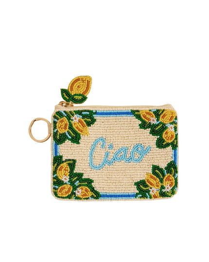 Ciao Handcrafted Beaded Pouch