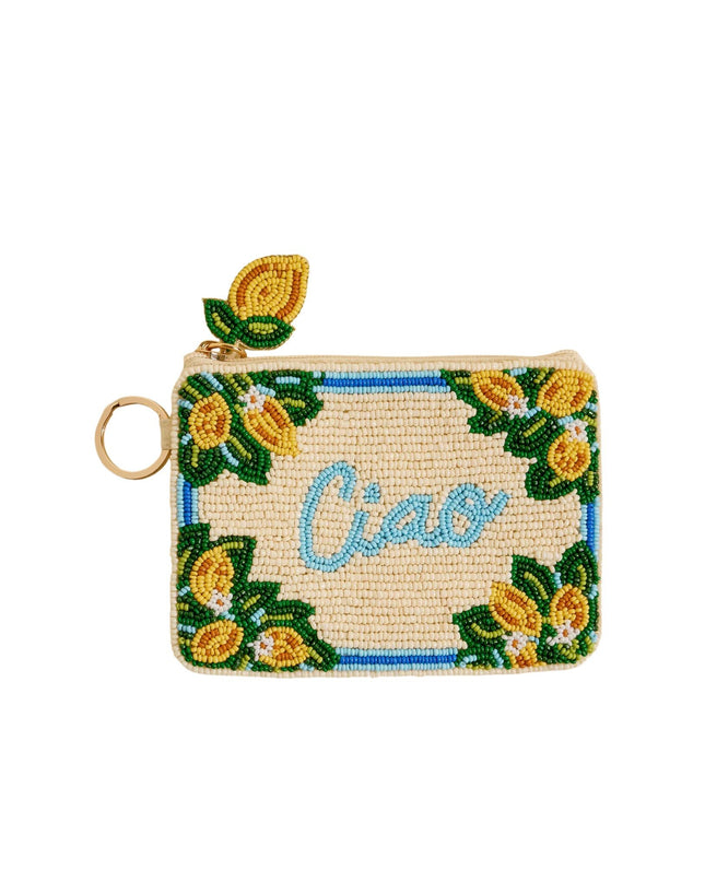 Ciao Handcrafted Beaded Pouch