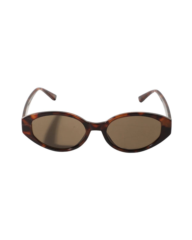 Retro Oval Thick Frame Women's Sunglasses