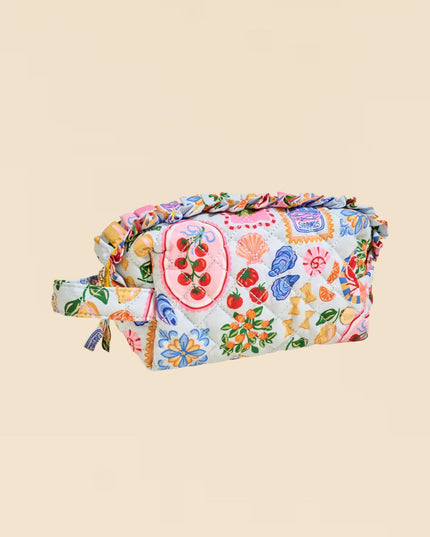 Ciao Bella Essentials Quilted Cosmetic Pouch