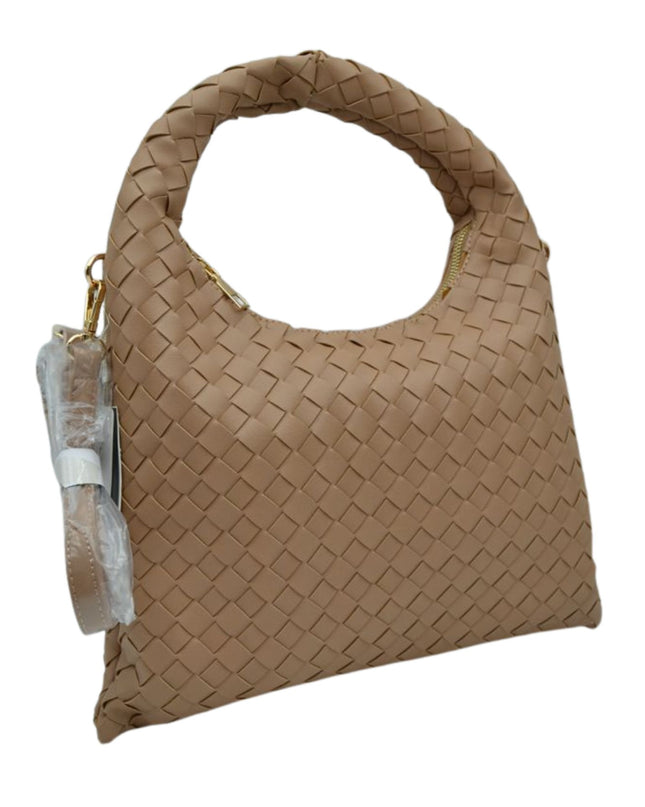 Weave Hobo Shoulder Bag