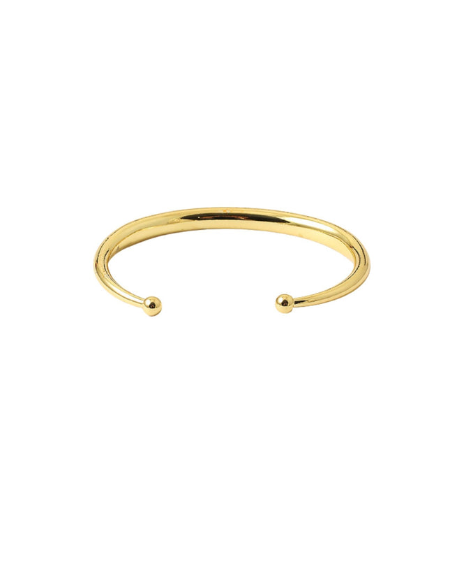 Ball Tip Metal Cuff Bracelet