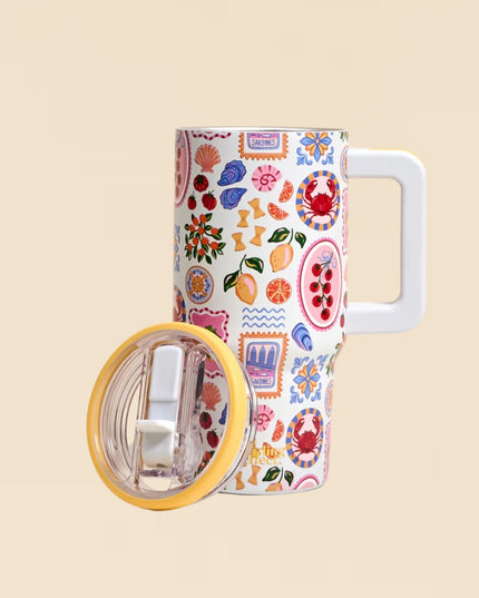 Ciao Bella 20 oz Lifestyle Flip Straw Tumbler