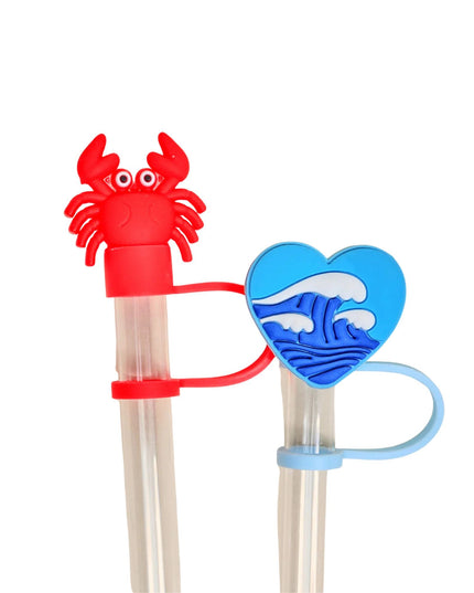 Coast To Coast Straw Topper Set