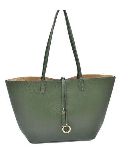 Reversible Wide Looped Through Tote Bag