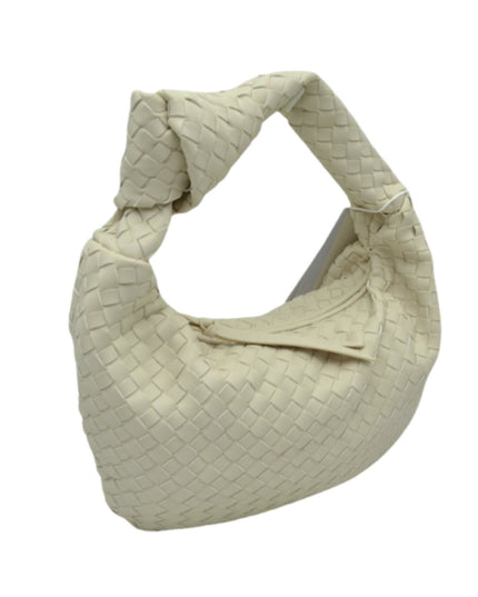 Knot Woven Shoulder Bag