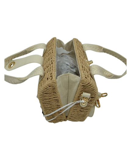 Structured Twist Lock Handbag