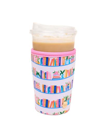 Book Shelfie Sip Savvy Drink Sleeve