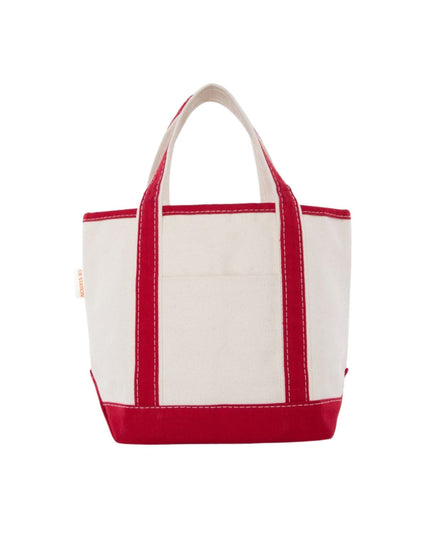 Small Handy Open Top Canvas Tote Bag