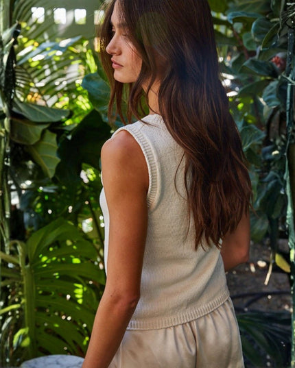 Revel Sleeveless Sweater Top