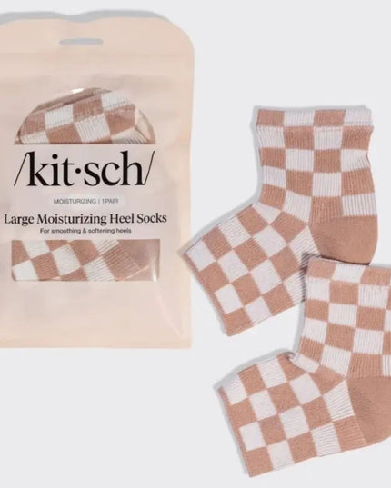 Large Moisturizing Heel Socks