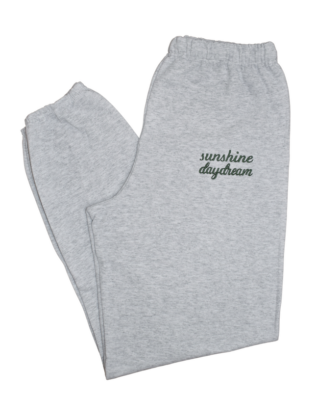 Christmas Plaid Embroidered Sweats