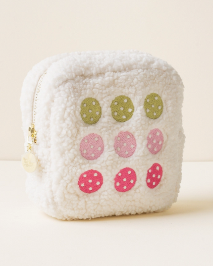 Pickleball Balls Square Teddy Pouch
