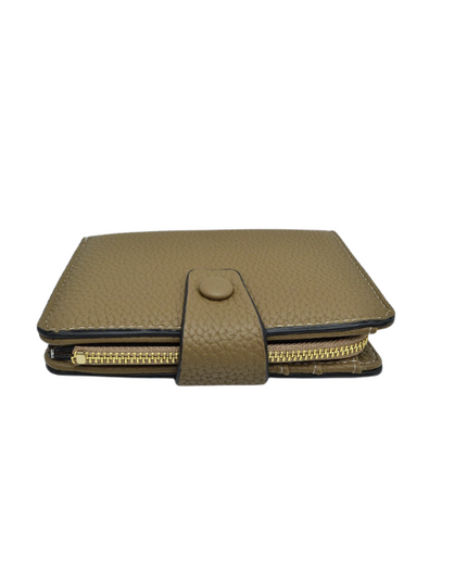 Zip Snap Button Wallet