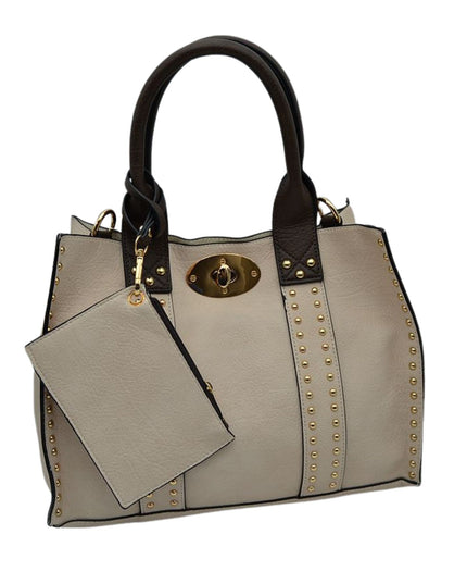 Studded Detail Handbag