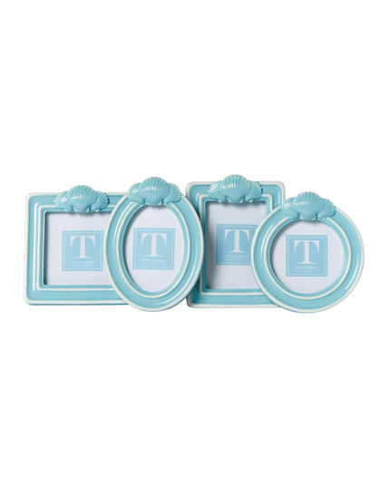 Blue Shell Photo Frame