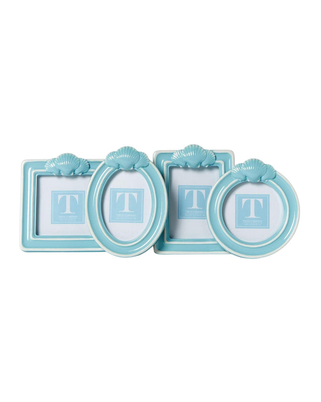 Blue Shell Photo Frame