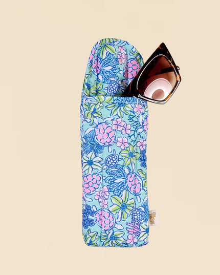 Coastal Cove Puffy Sunglass Case