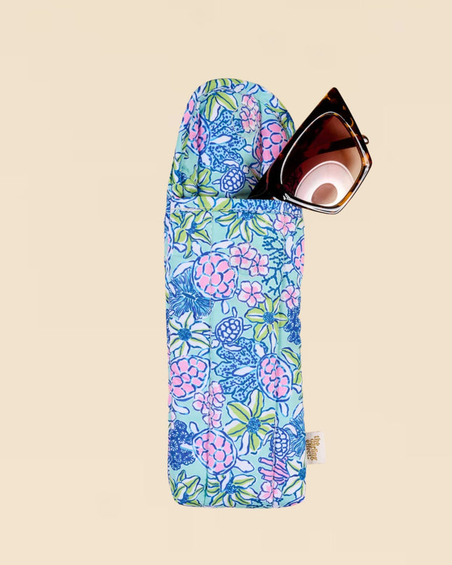 Coastal Cove Puffy Sunglass Case