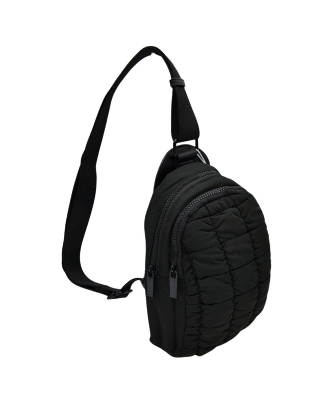 Square Quilted Puffer Sling Bag