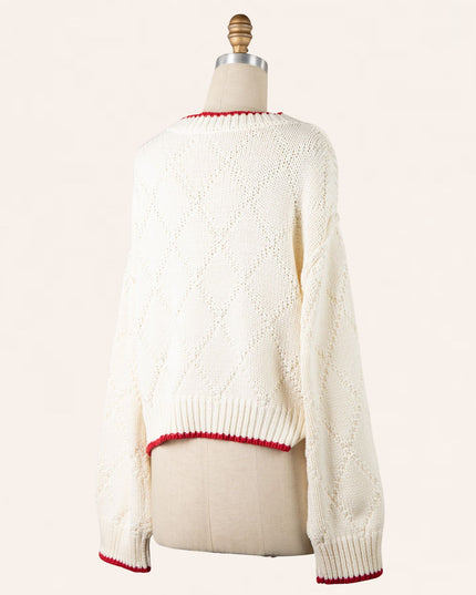 Twin Fish Sweater Top