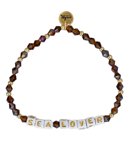 Sea Lover Letter Block Bracelet