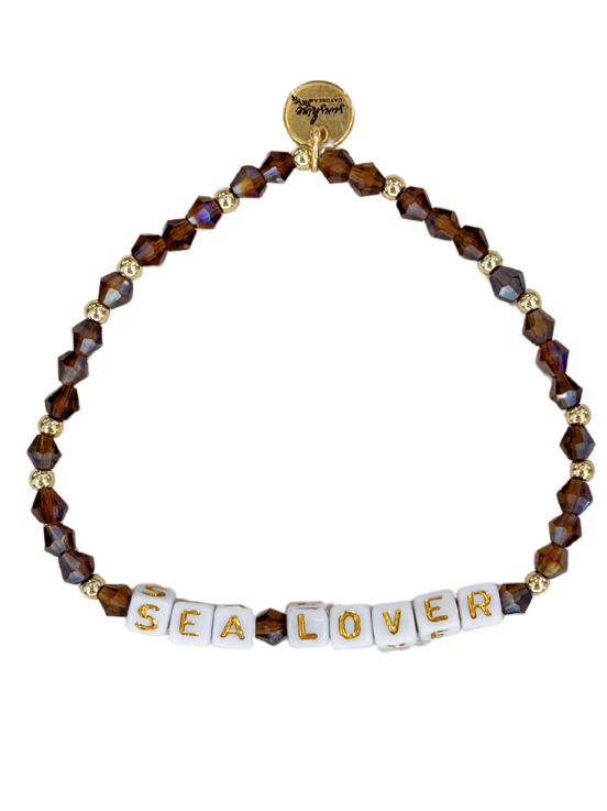 Sea Lover Letter Block Bracelet