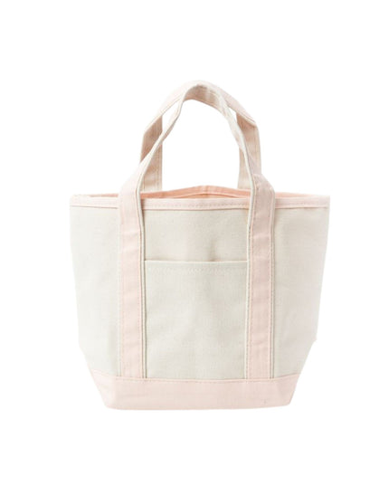 Small Handy Open Top Canvas Tote Bag