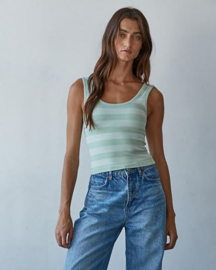 Baseline Padded Striped Tank