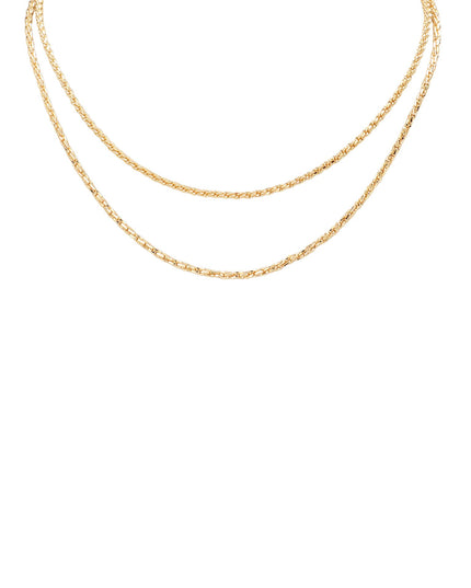 Double Layered Chain Necklace