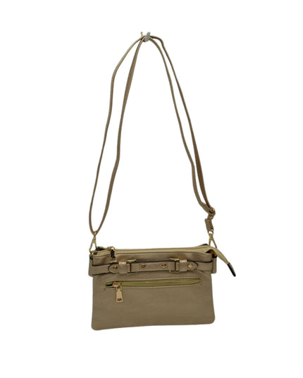 Detailed Medium Vegan Leather Crossbody