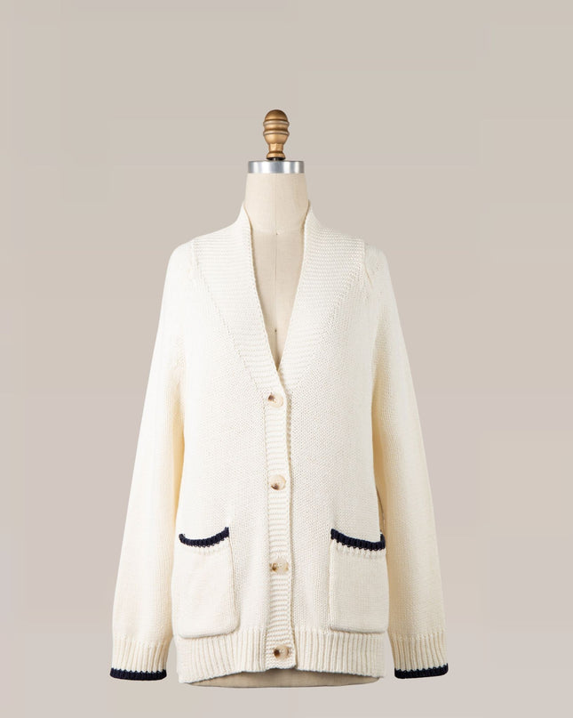 Lobster Button Down Cardigan Sweater