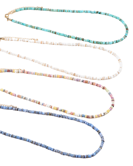 Colorful Minimal Seed Beaded Necklace