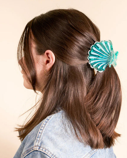 Seashell Shape Up Claw Clip