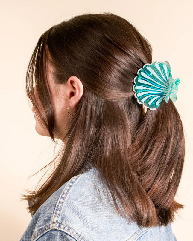 Seashell Shape Up Claw Clip
