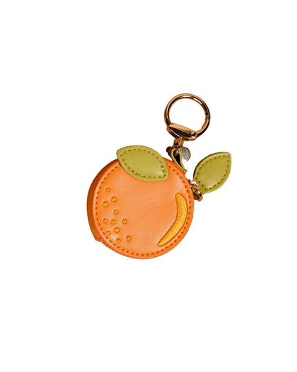 Orange Fruit Market Bag Charm
