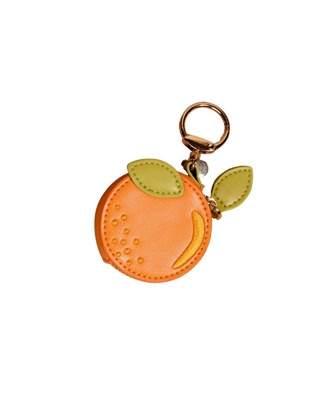 Orange Fruit Market Bag Charm