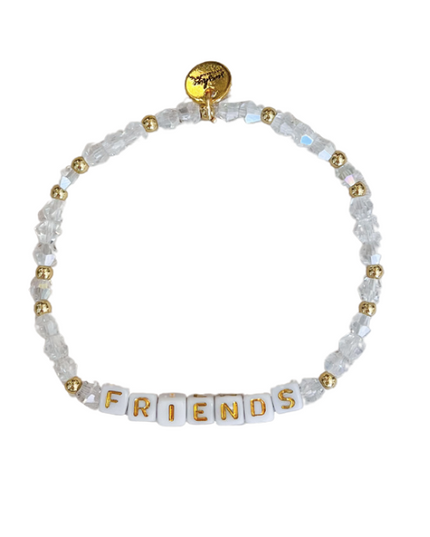 Friends Letter Block Bracelet